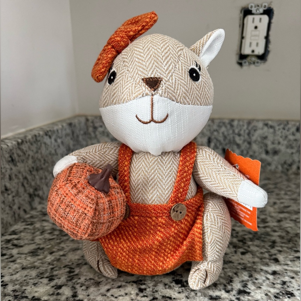 Ashland Mr. & Mrs. Squirrel Autumn Decor-Brand New with Tags